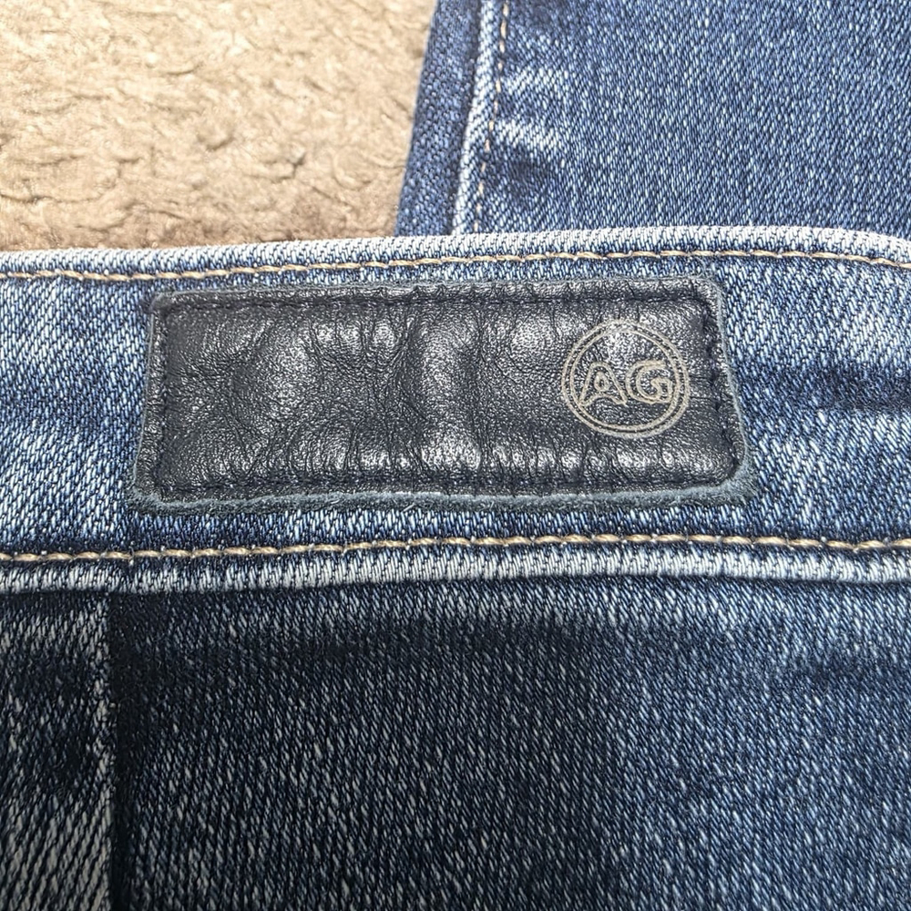 AG Adriano Goldschmied Anthropologie Women’s Vintage Button Front Jeans Size 26R - Picture 6 of 11